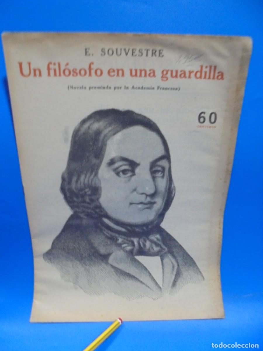 Colecionismo de Revistas e Jornais: REVISTA LITERARIA. NOVELAS Y CUENTOS. UN FILOSOFO EN UNA GUARDILLA. E. SOUVESTRE. 1944. PAGS: 16.