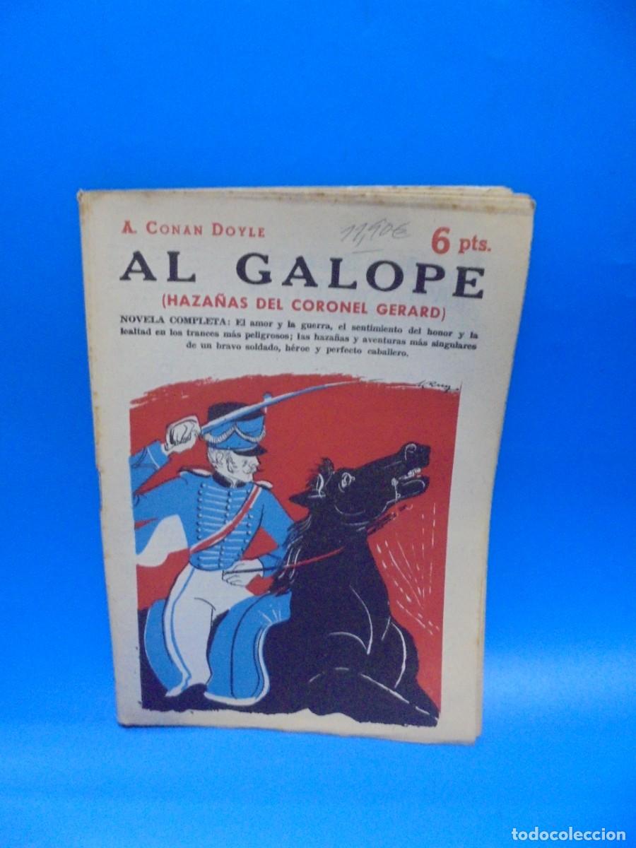 Coleccionismo de Revistas y Peri&oacute;dicos: REVISTA LITERARIA. NOVELAS Y CUENTOS. AL GALOPE. A. CONAN DOYLE. 1958. PAGS: 83.