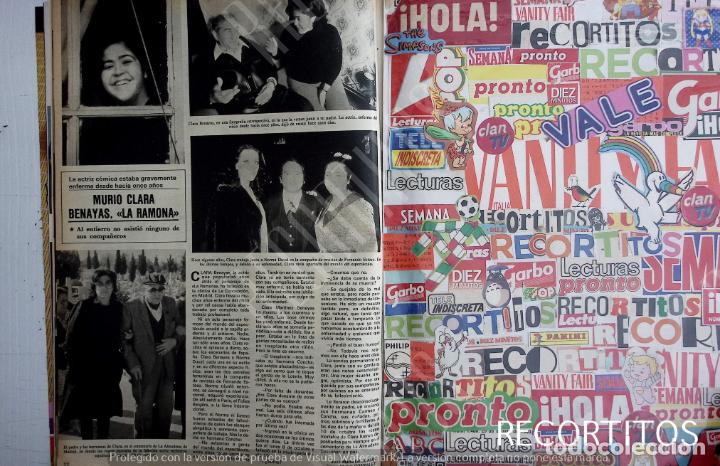 Colecionismo de Revistas e Jornais: clara benayas la ramona norma duval fernando esteso