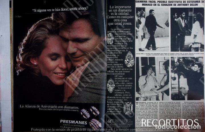 Colecionismo de Revistas e Jornais: giannina facio anthony delon diamantes presmanes