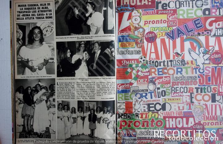 Collectionnisme de Revues et Journaux: reina del cava maria eugenia martinez de irujo teresa rione