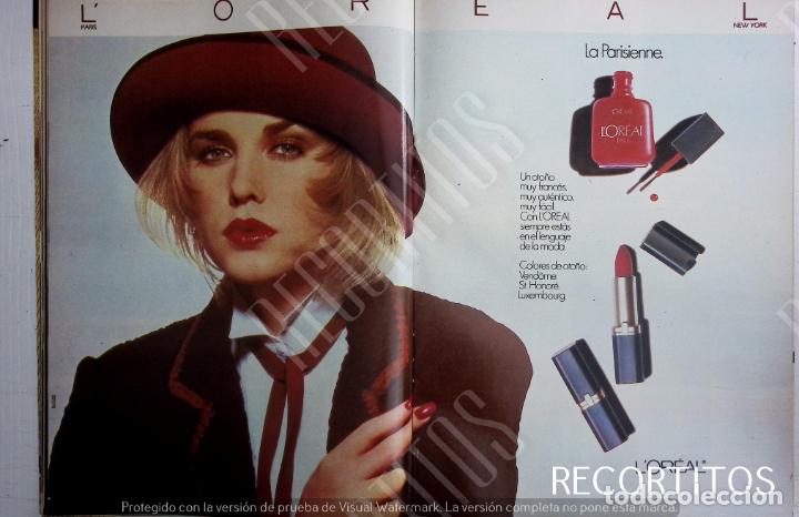 Collectionnisme de Revues et Journaux: l`oreal loreal anuncio publicidad