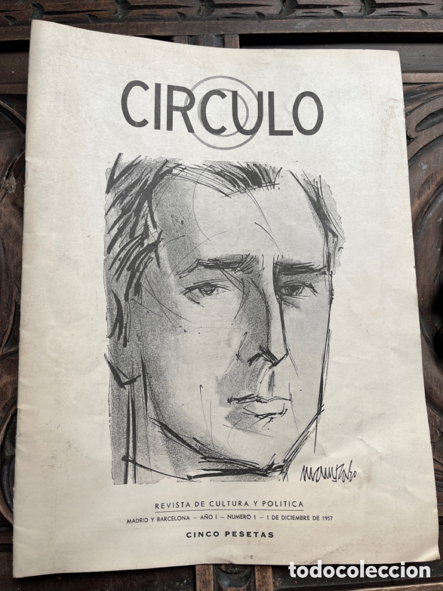 Coleccionismo de Revistas y Peri&oacute;dicos: C&Iacute;RCULO REVISTA CULTURAL Y POL&Iacute;TICA. 1 de diciembre de 1957.