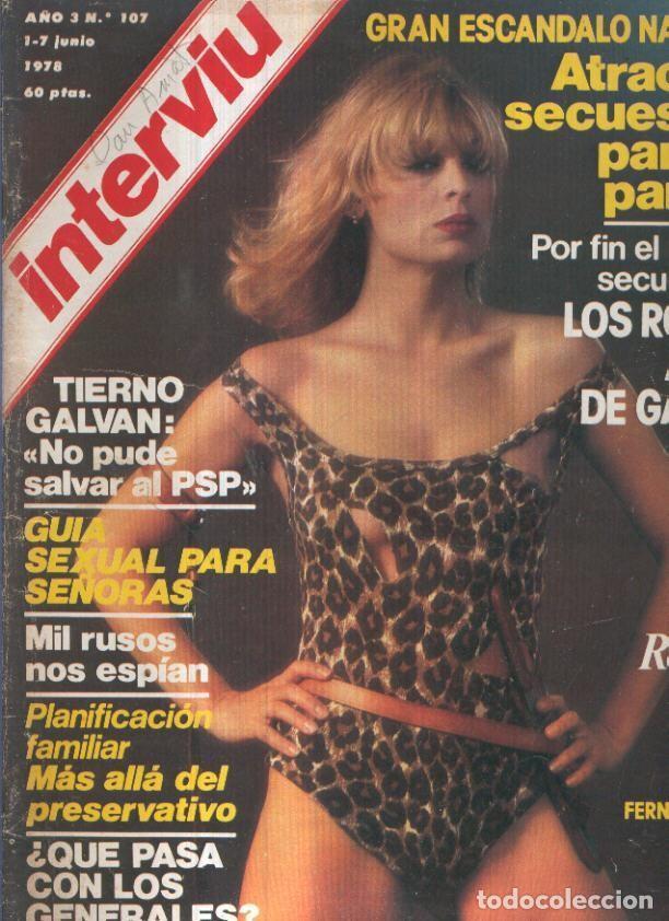 Colecionismo de Revistas e Jornais: INTERVIU numero 0107: JOSELE ROMAN