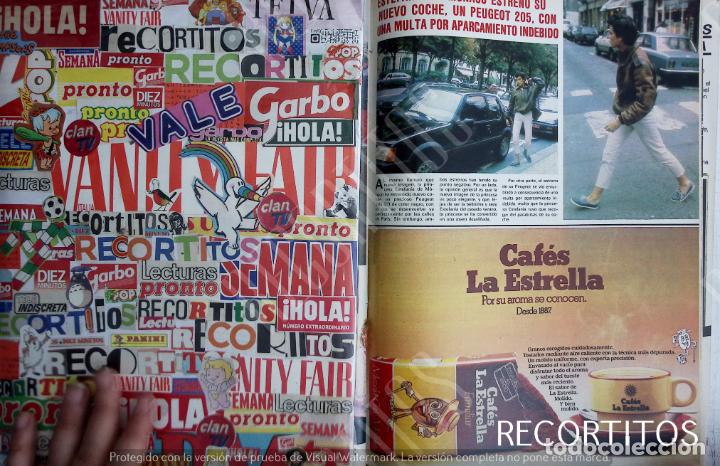 Coleccionismo de Revistas y Peri&oacute;dicos: CAFES LA ESTRELLA ANUNCIO PUBLICIDAD ESTEFANIA DE MONACO PEUGEOT 205