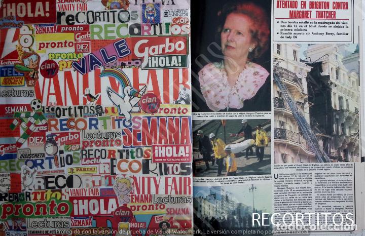 Collectionnisme de Revues et Journaux: MARGARET THATCHER ATENTADO