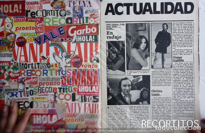 Coleccionismo de Revistas y Peri&oacute;dicos: ANA BELEN JORDI CADENA CHRISTA LEEM VICTOR GUILLEN