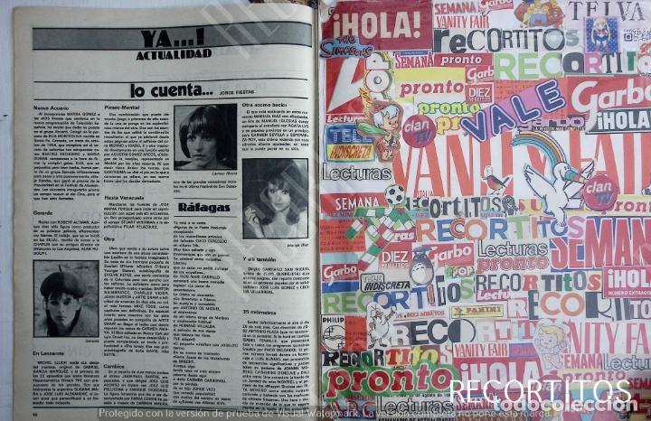 Coleccionismo de Revistas y Peri&oacute;dicos: CARMEN MAURA MARUJITA DIAZ GERALDINE CHAPLIN