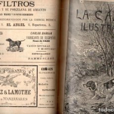 Coleccionismo de Revistas y Periódicos: LA CAZA ILUSTRADA AÑO 1902 - UN TOMO CON EL AÑO COMPLETO, 36 NÚMEROS