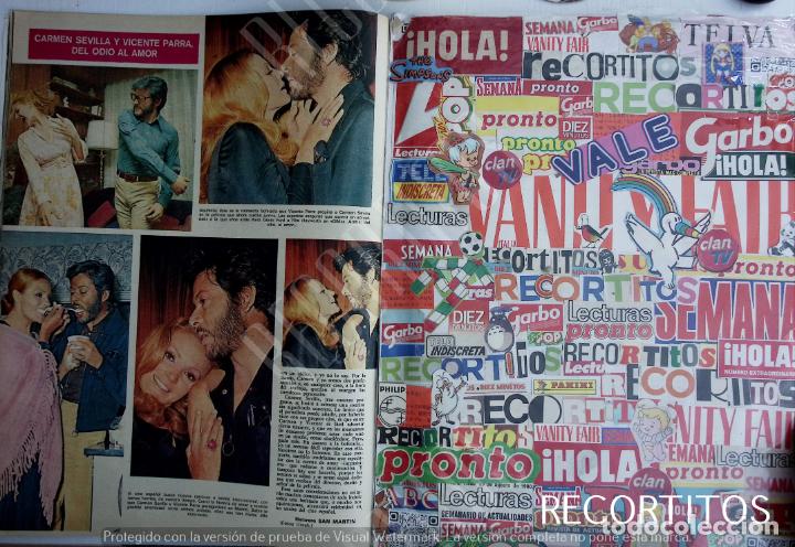 Coleccionismo de Revistas y Peri&oacute;dicos: CARMEN SEVILLA VICENTE PARRA A TORTAS Y BESOS