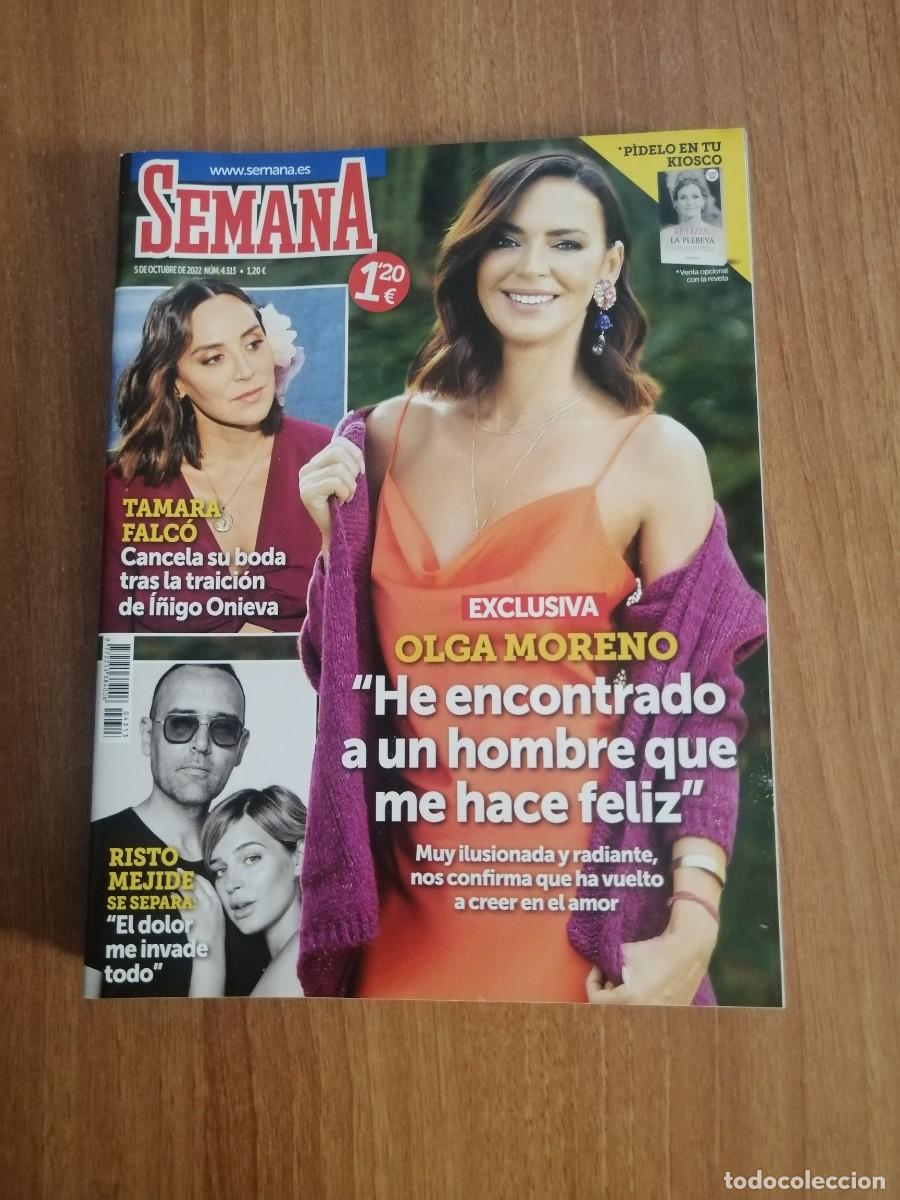 Coleccionismo de Revistas y Peri&oacute;dicos: 5 REVISTAS SEMANA N&ordm; EN EL INTERIOR