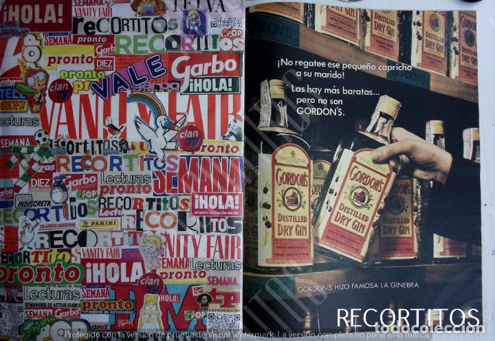Coleccionismo de Revistas y Peri&oacute;dicos: gordon's gin ginebra anuncio publicidad gordons