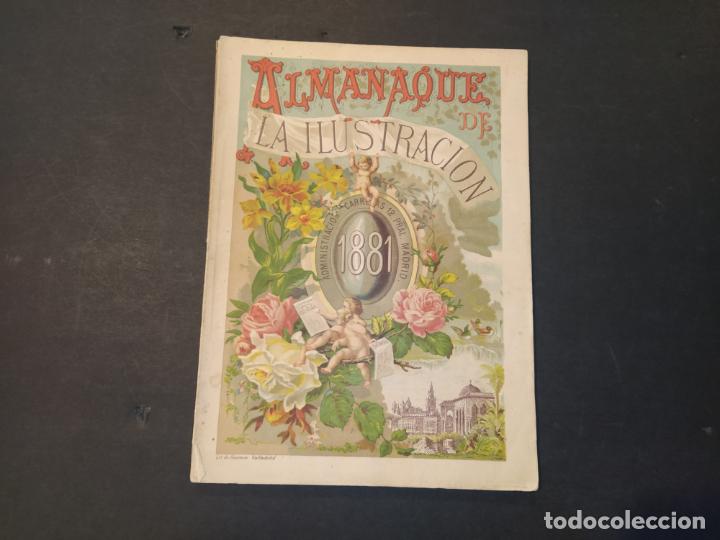 Coleccionismo de Revistas y Peri&oacute;dicos: ALMANAQUE DE LA ILUSTRACION-A&Ntilde;O 1881-REVISTA ANTIGUA-VER FOTOS-(V-24.475)
