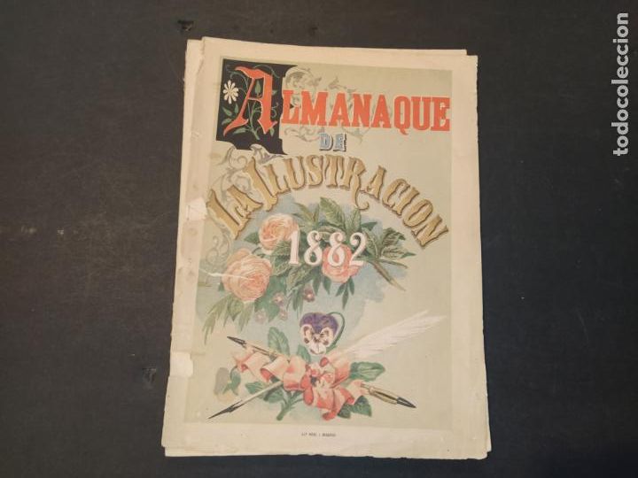 Collection Magazines and Newspapers: ALMANAQUE DE LA ILUSTRACION-A&Ntilde;O 1882-REVISTA ANTIGUA-VER FOTOS-(V-24.477)