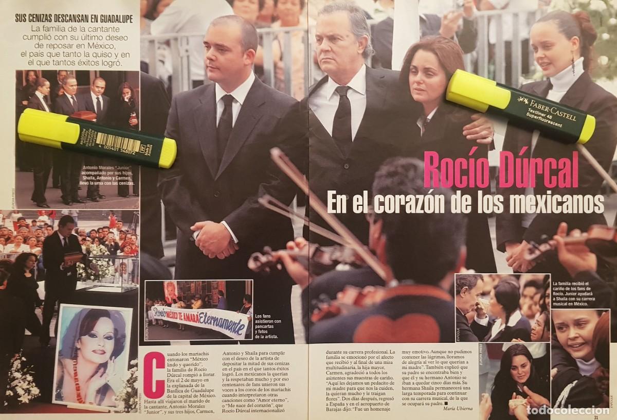 Coleccionismo de Revistas y Peri&oacute;dicos: Reportaje Roc&iacute;o D&uacute;rcal / Carmen Morales / Shaila D&uacute;rcal 10.05.2006