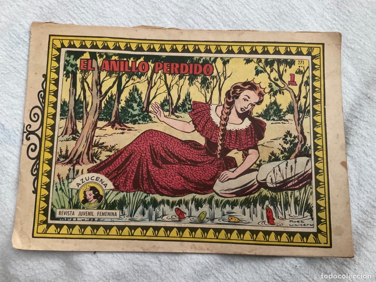 Collezionismo di Riviste e Giornali: CUENTO REVISTA JUVENIL FEMENINA AZUCENA, EL ANILLO PERDIDO ( n 271)