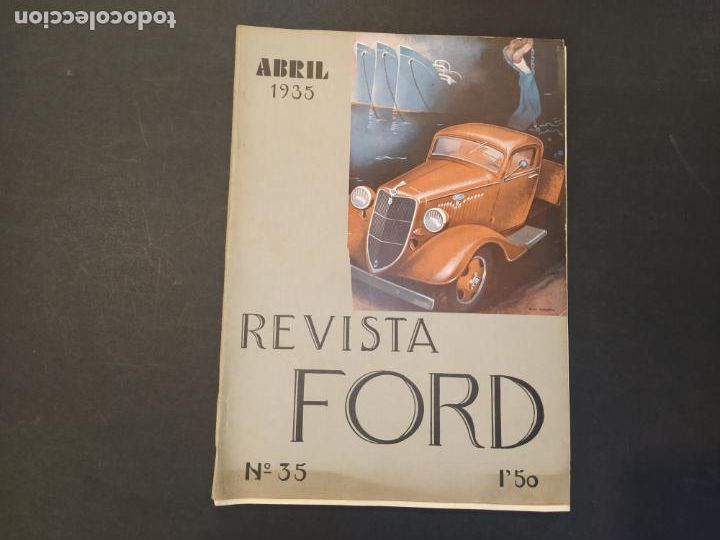 Collection Magazines and Newspapers: REVISTA FORD-NUMERO 35-ABRIL 1935-REVISTA ANTIGUA ILUSTRADA-VER FOTOS-(V-24.484)
