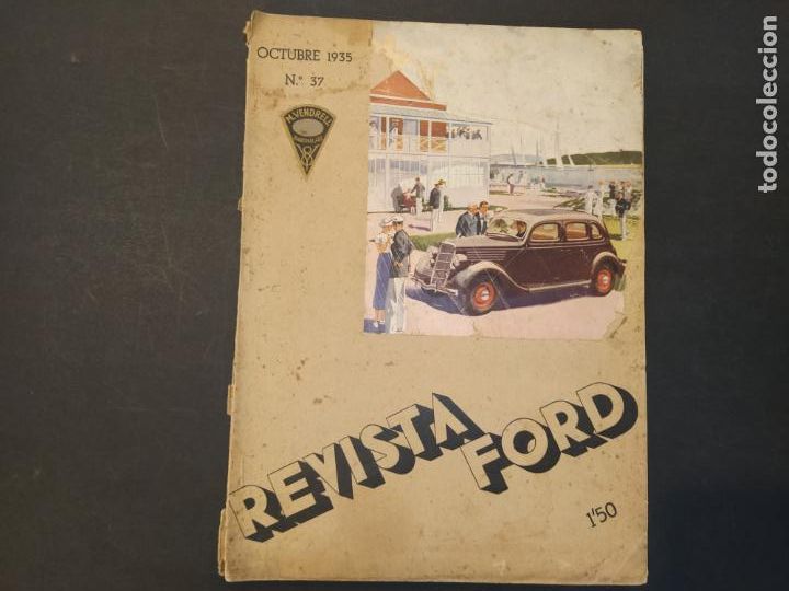 Collection Magazines and Newspapers: REVISTA FORD-NUMERO 37-OCTUBRE 1935-REVISTA ANTIGUA ILUSTRADA-VER FOTOS-(V-24.484)