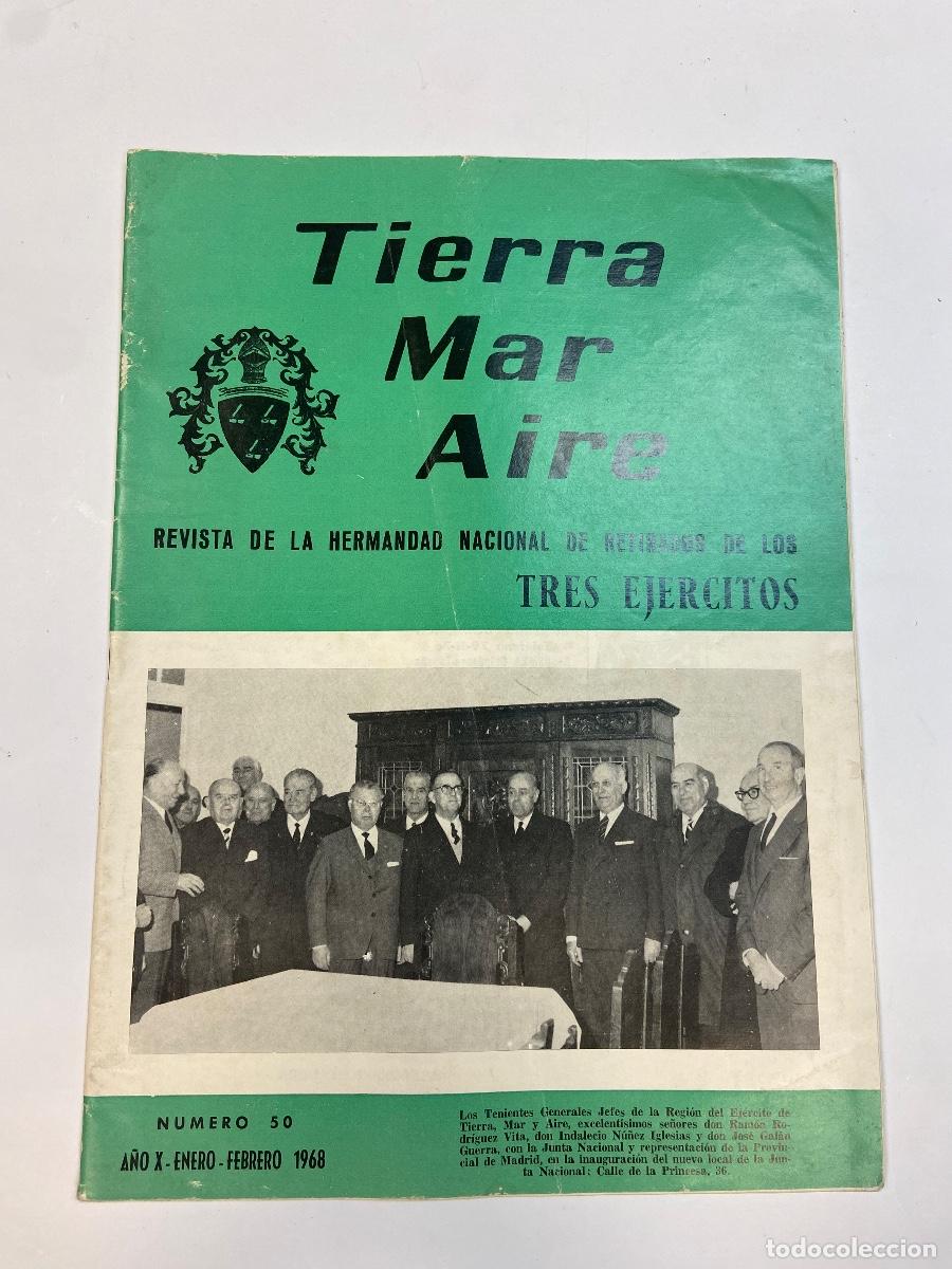 Coleccionismo de revistas y peri&oacute;dicos: TIERRA, MAR Y AIRE - TRES EJ&Eacute;RCITOS N&ordm; 50 A&Ntilde;O X ENERO FEBRERO 1968