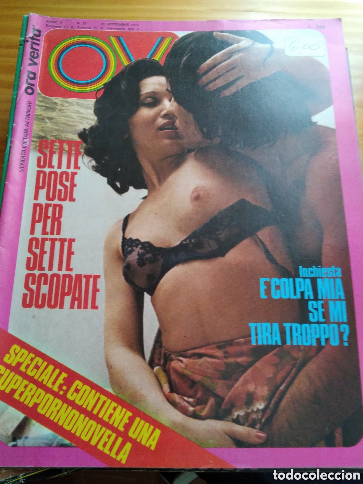 ov ora venta revista italiana sexo para adultos - Compra venta en  todocoleccion