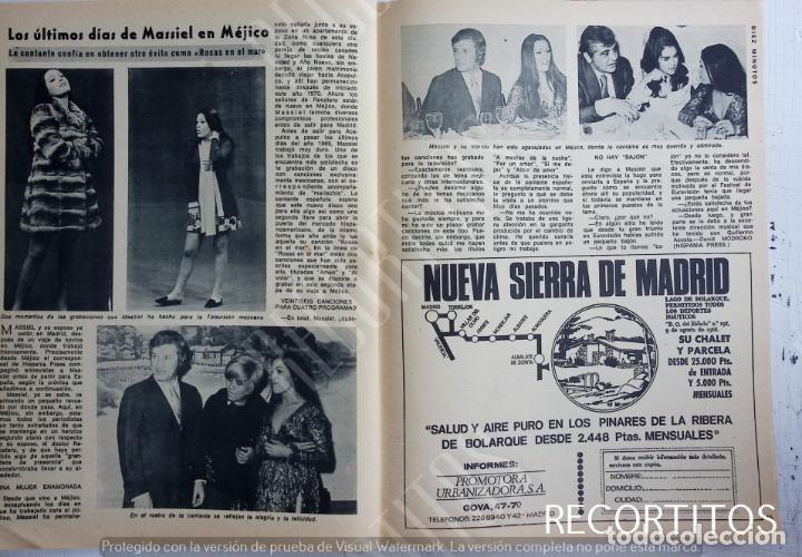 Coleccionismo de Revistas y Peri&oacute;dicos: MASSIEL EN MEJICO