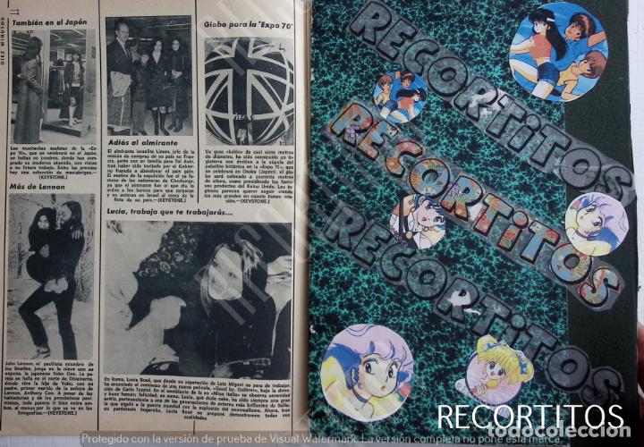 Coleccionismo de Revistas y Peri&oacute;dicos: JOHN LENNON YOKO ONO EXPPO JAPON 70 LUCIA BOSE