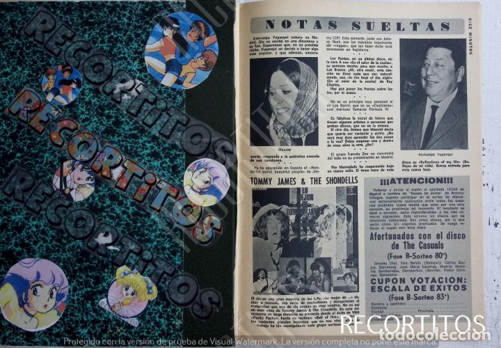 Coleccionismo de Revistas y Peri&oacute;dicos: MASSIEL TOMMY JAMES AND THE SHONDELLS ATAHUALPA YUPANQUI