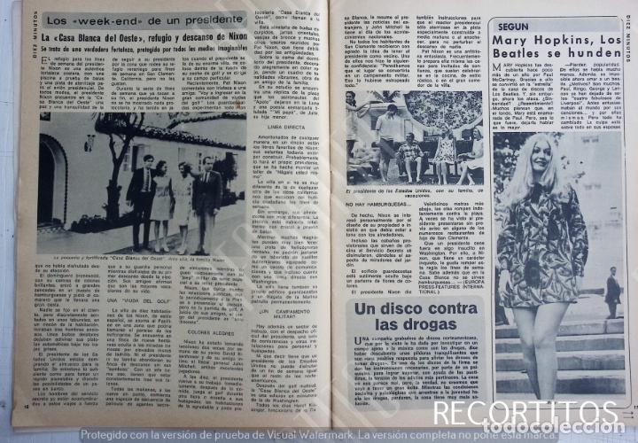 Coleccionismo de revistas y peri&oacute;dicos: NIXON TRICIA MARY HOPKINS THE BEATLES