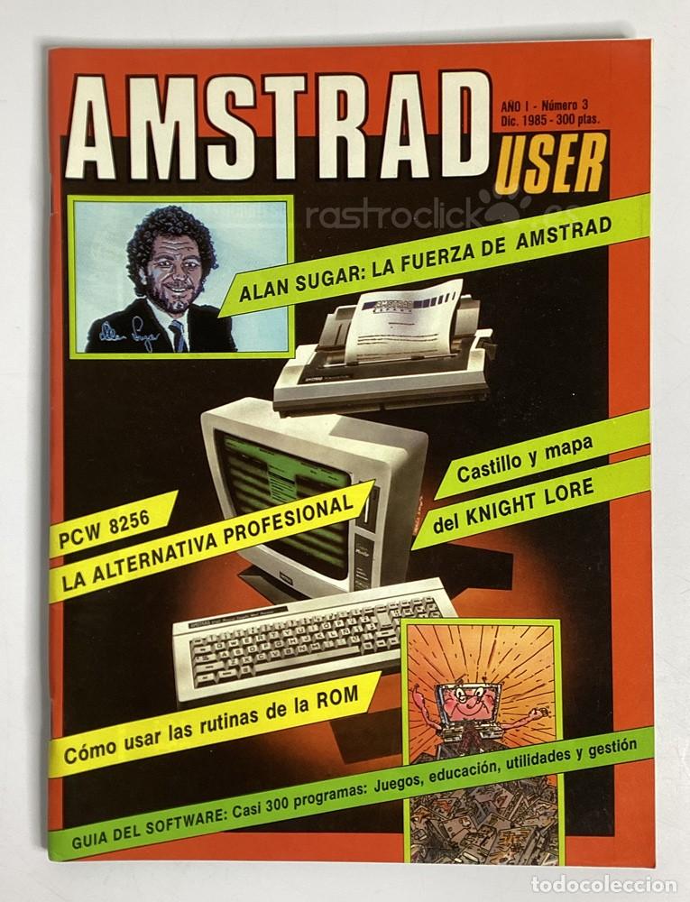 Coleccionismo de Revistas y Peri&oacute;dicos: Revista Amstrad User A&ntilde;o I N&uacute;mero 3 - Diciembre 1985
