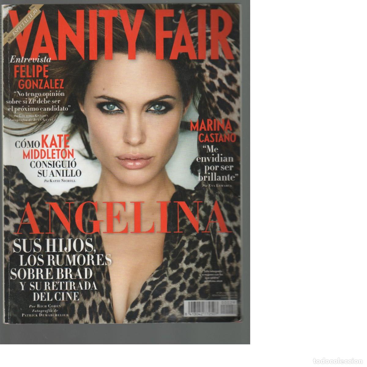 Coleccionismo de revistas y peri&oacute;dicos: Revista Vanity Fair n&ordm; 29. Enero 2011. Portada Angelina Jolie.