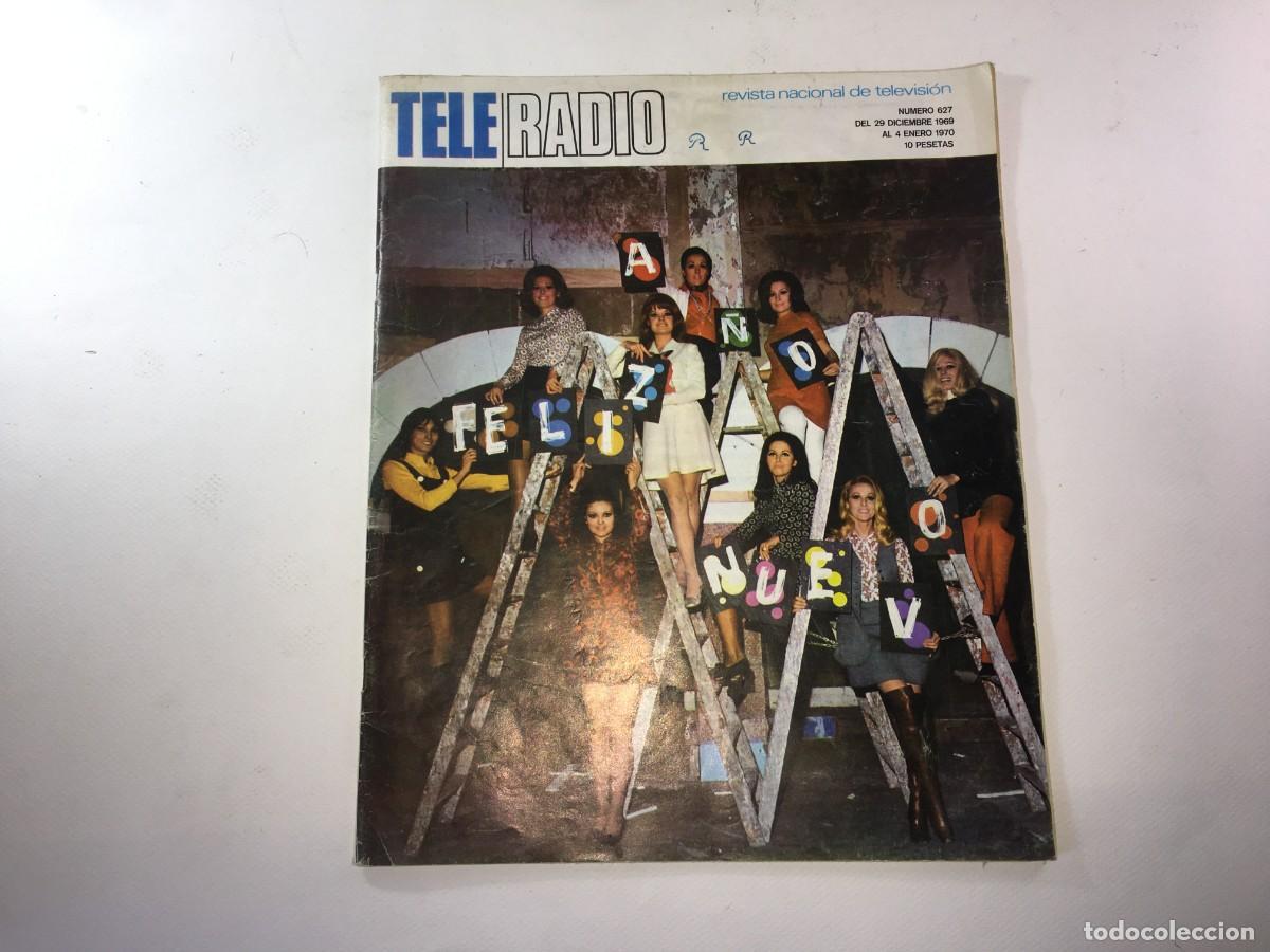 Collectionnisme de Revues et Journaux: REVISTA TELERADIO N&ordm; 627 29-12-1969 AL 4-1-1970