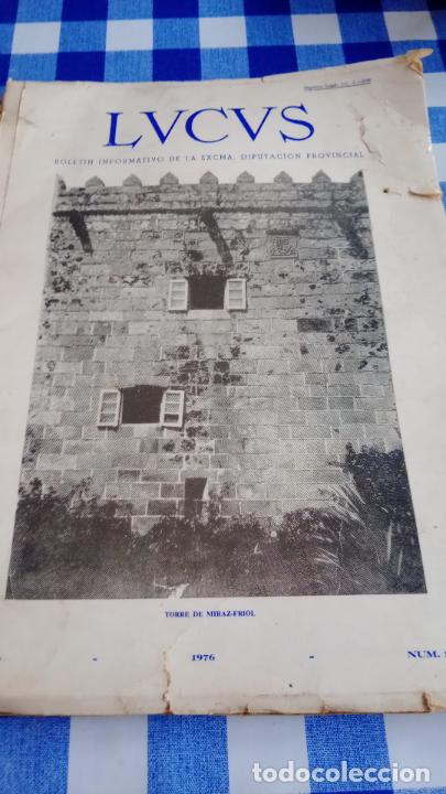 Coleccionismo de revistas y peri&oacute;dicos: REVISTA LUCUS N&ordm; 29 1976, DIPUTACION DE LUGO, REPORTAJE MUERTE DE FRANCO, AYUNTAMIENTO FRIOL