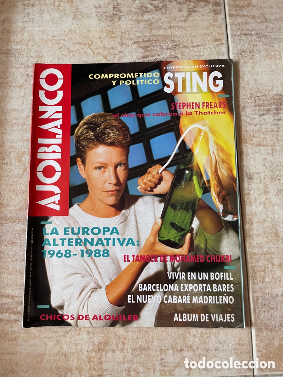 Coleccionismo de revistas y peri&oacute;dicos: Revista Ajoblanco n7