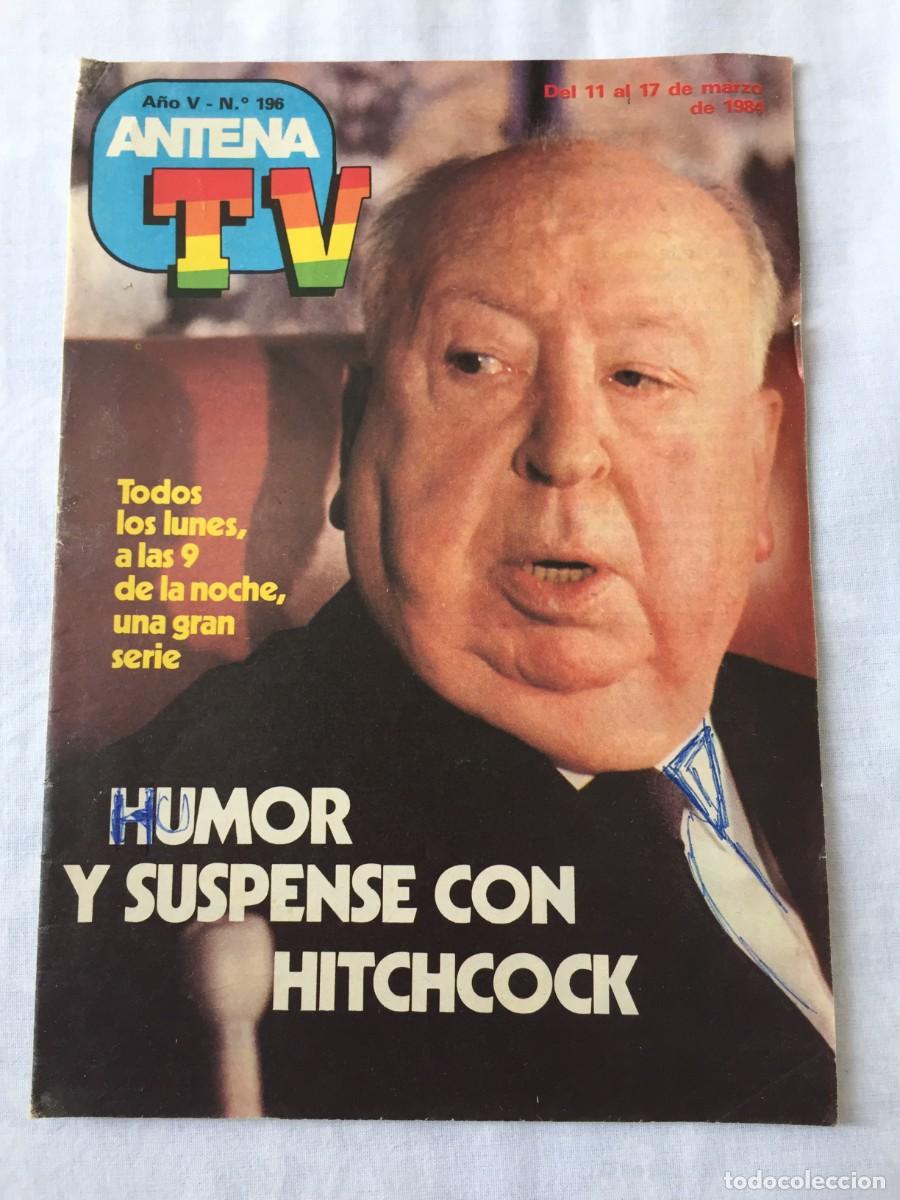 Coleccionismo de Revistas y Peri&oacute;dicos: REVISTA ANTENA TV ~ N&ordm; 196 ~MARZO 1984 ~ DIVISION AZUL -FALLAS 84- ERASE UNA VEZ - MIM Y LOS SABIOS