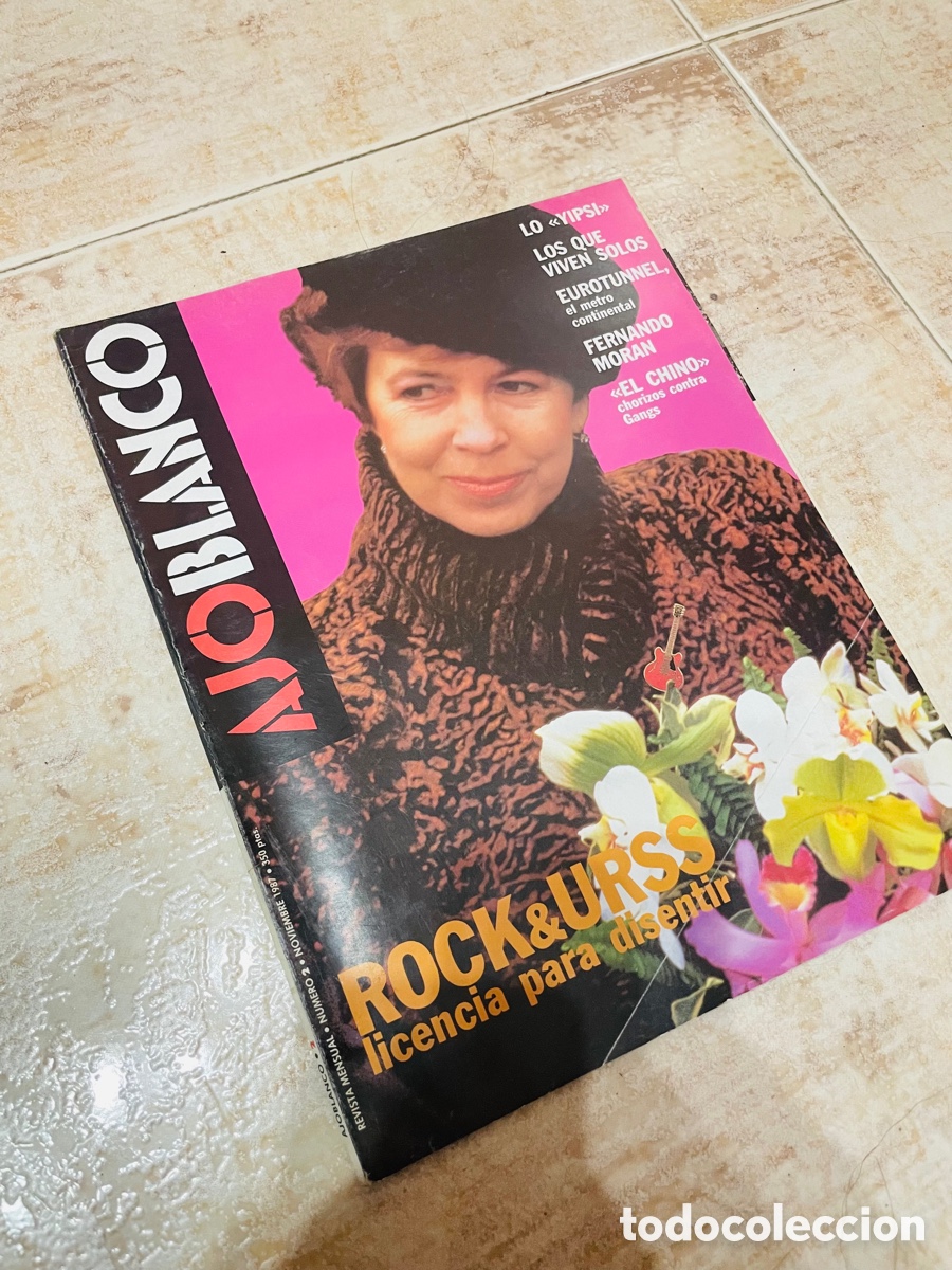 Coleccionismo de revistas y peri&oacute;dicos: Revista Ajoblanco n2