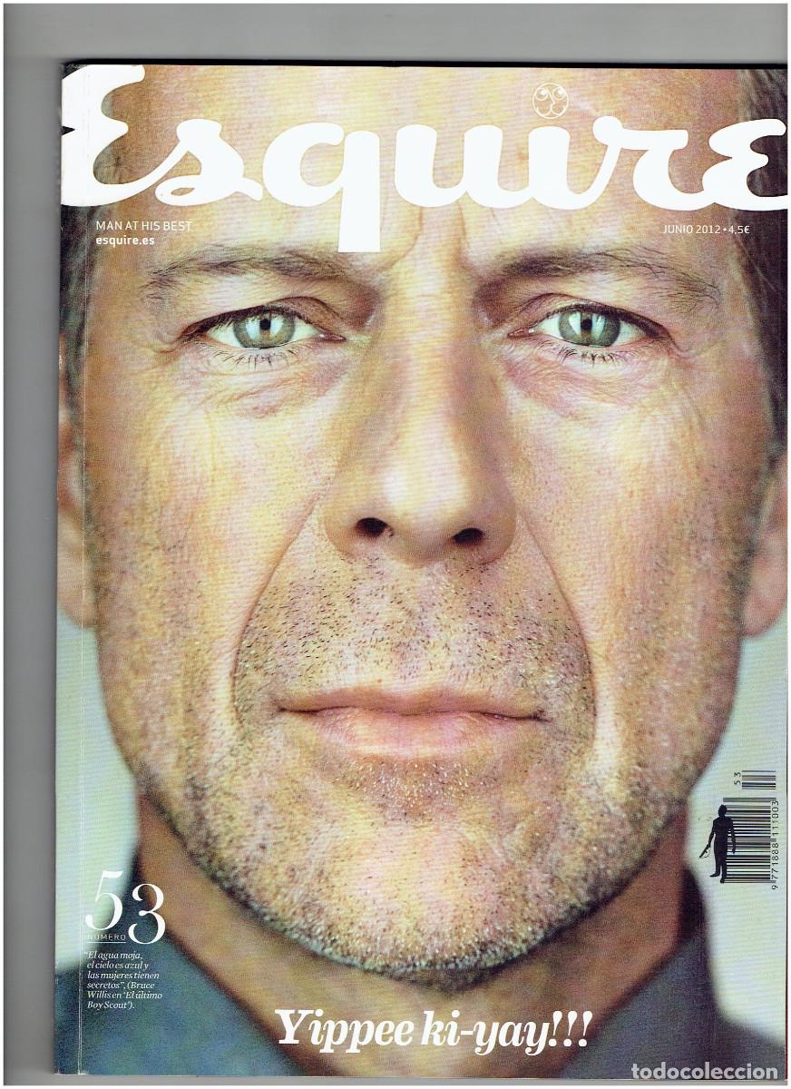 Coleccionismo de Revistas y Peri&oacute;dicos: REVISTA ESQUIRE N&ordm; 53 A&Ntilde;O 2012. BRUCE WILLIS. HON HAMM. WESLEY SNEIJDER. JOHN BANVILLE. FRIDA PINTO.