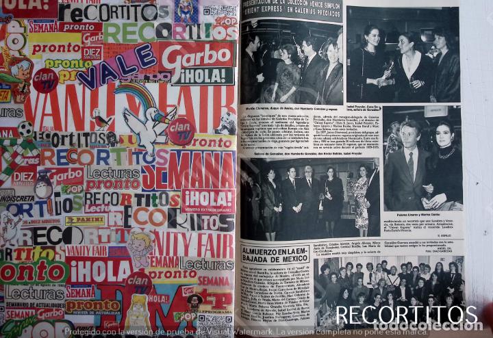 Coleccionismo de Revistas y Peri&oacute;dicos: PALOMO LINARES MARINA DANKO ISABEL PREYSLER CUCA SOLANA