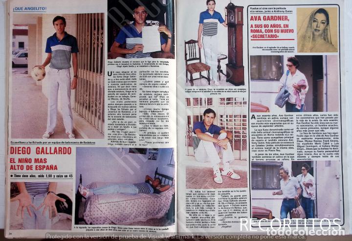 Coleccionismo de Revistas y Peri&oacute;dicos: DIEGO GALLARDO EL NI&Ntilde;O MAS ALTO DE ESPA&Ntilde;A AVA GARDNER