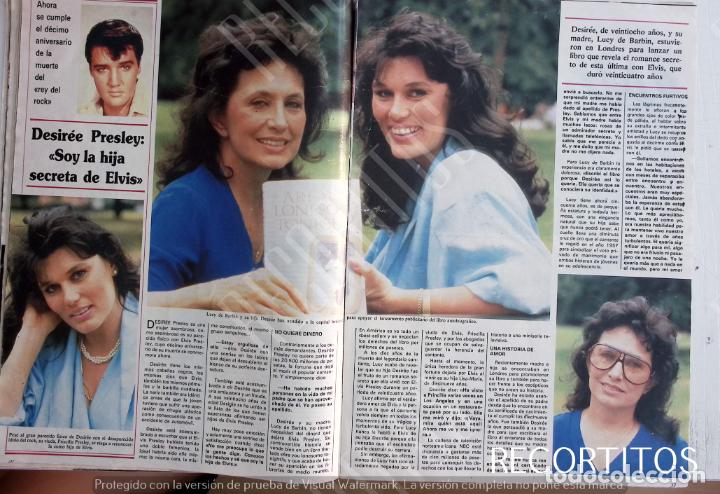 Coleccionismo de revistas y peri&oacute;dicos: DESIREE PRESLEY LA HIJA SECRETA DE ELVIS PRESLEY