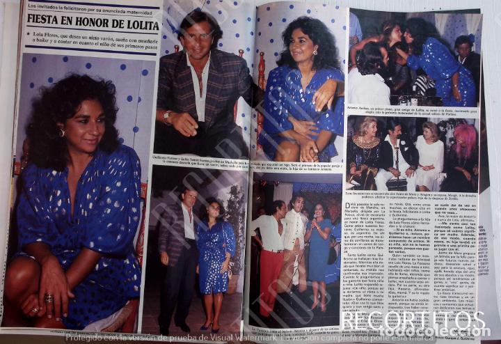 Coleccionismo de Revistas y Peri&oacute;dicos: LOLITA FLORES LOLA GUILLERMO FURIASE MARBELLA ANTONIO ARRIBAS DUQUESA DE SEVILLA JAIME DE MORA Y ARA