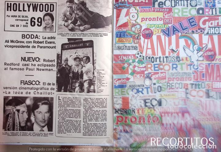 Coleccionismo de Revistas y Peri&oacute;dicos: katharine hepburn LA LOCA DE CHAILLOT ROBERT REDFORD PAUL NEWMAN ROBERT EVANS ALI MCGRAW