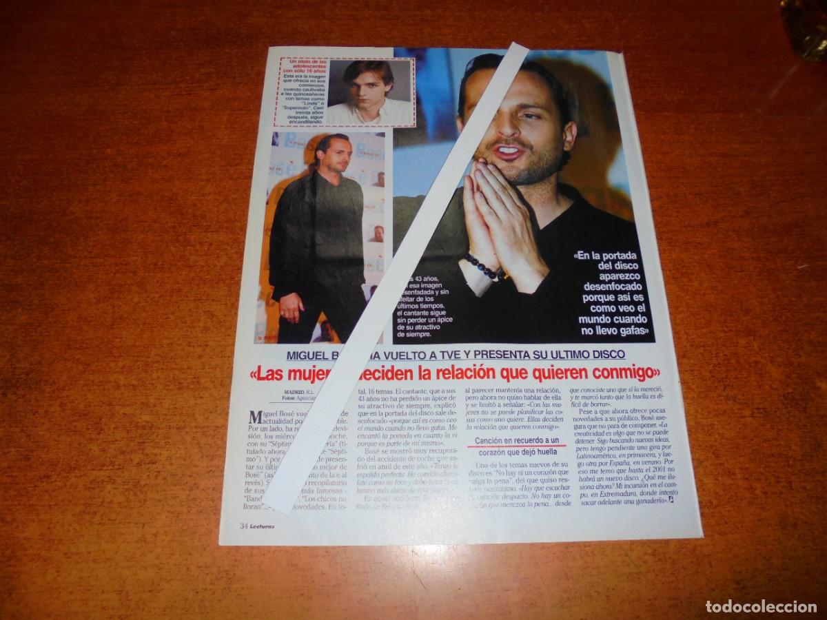 Coleccionismo de Revistas y Peri&oacute;dicos: CLIPPING 1999: MIGUEL BOS&Eacute;