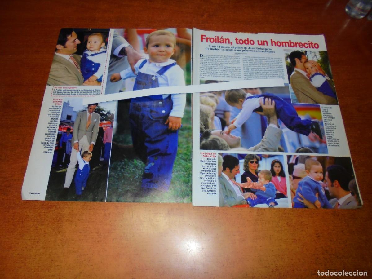 Collectionnisme de Revues et Journaux: CLIPPING 1999: FROIL&Aacute;N. LOS REYES RECIBEN A CHIRAC Y ESPOSA. AZNAR. AGUIRRE. TRILLO. MATUTES. MAYOR