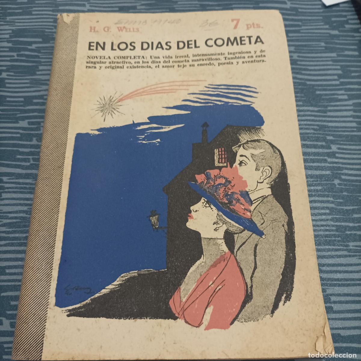 Coleccionismo de Revistas y Peri&oacute;dicos: EN LOS DIAS DEL COMETA,H.G.WELLS,1957,101 PAG.