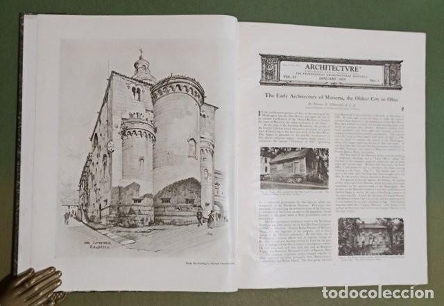 Coleccionismo de Revistas y Peri&oacute;dicos: ARCHITECTURE. Vol. LI n&ordm;1, LII n&ordm;1, 4 y 5, LV n&ordm;4, LVI n&ordm;4 (1925-1927) ARQUITECTURA