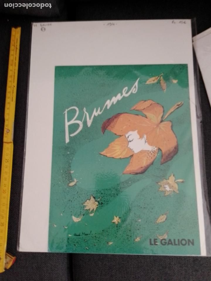 Collezionismo di Riviste e Giornali: Publicidad de perfume Brumes. Le Galion. 1954