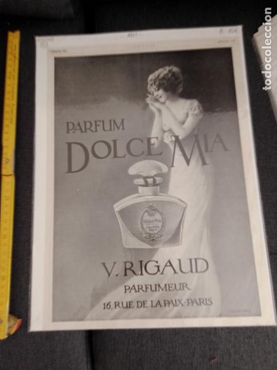 Coleccionismo de revistas y peri&oacute;dicos: Publicidad de perfume Rigaud. 1912