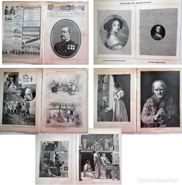 Coleccionismo de Revistas y Peri&oacute;dicos: LA ILUSTRACI&Oacute;N IB&Eacute;RICA. 2 noviembre 1889. Madrid: La embajada marroqu&iacute;. Secci&oacute;n Hort&iacute;cola Japonesa