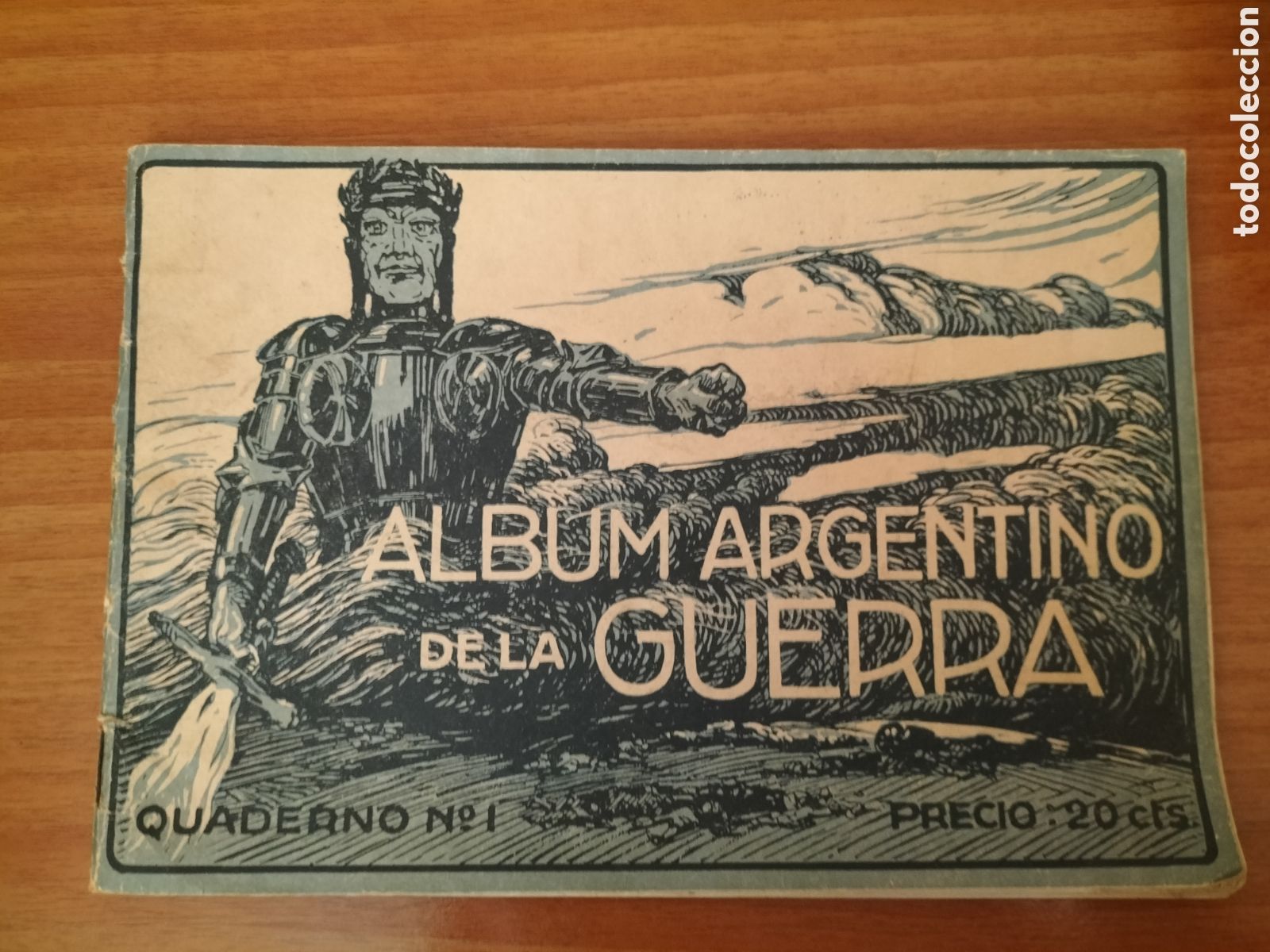 Sammeln von Zeitschriften und Zeitungen: Album Argentino de la guerra