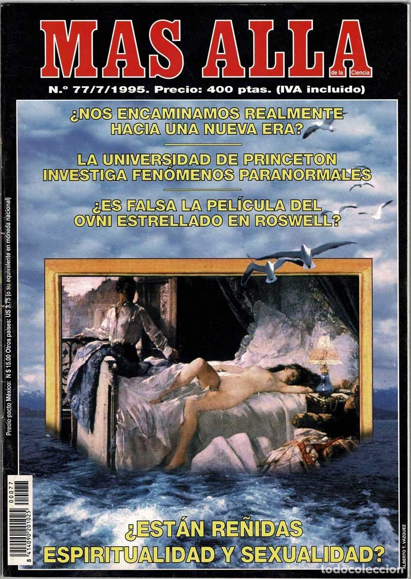 Coleccionismo de Revistas y Peri&oacute;dicos: Revista M&aacute;s All&aacute; de la Ciencia No. 77. Julio 1995. El Ovni de Roswell